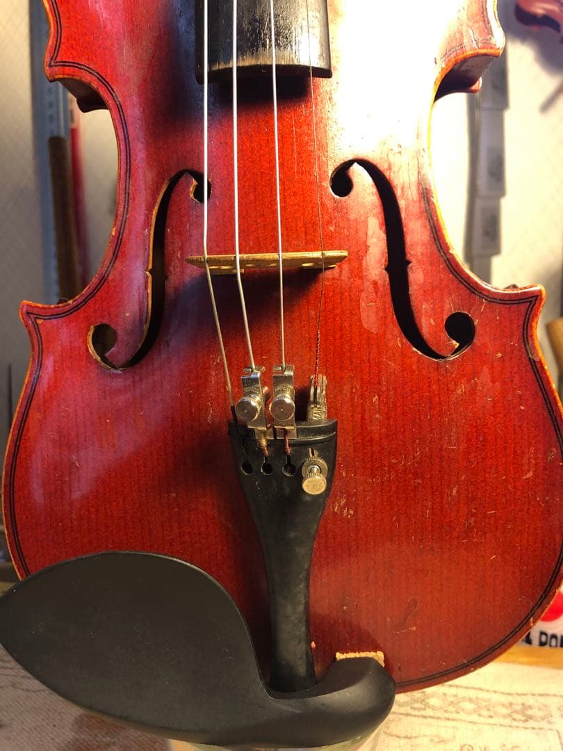 【駒&魂柱調整済】Suzuki分数バイオリンNo220 1/4 1971