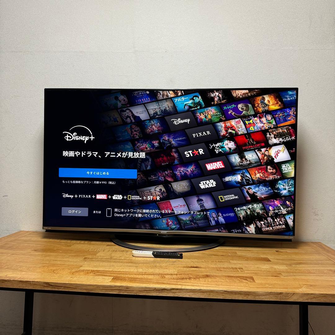 シャープ 60V型 4K 液晶テレビ Android TV 4T-C60AJ1