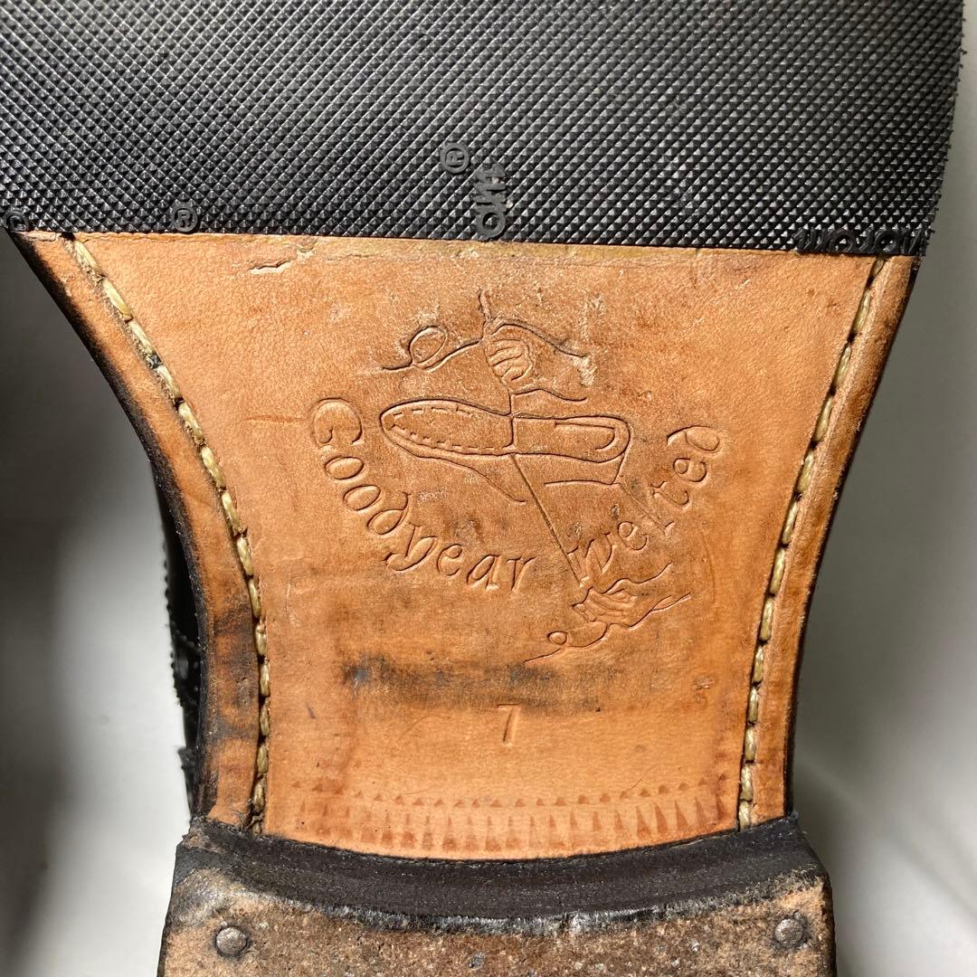 美品　Jalan Sriwijaya EDWARD 革靴 ウィングチップ 7