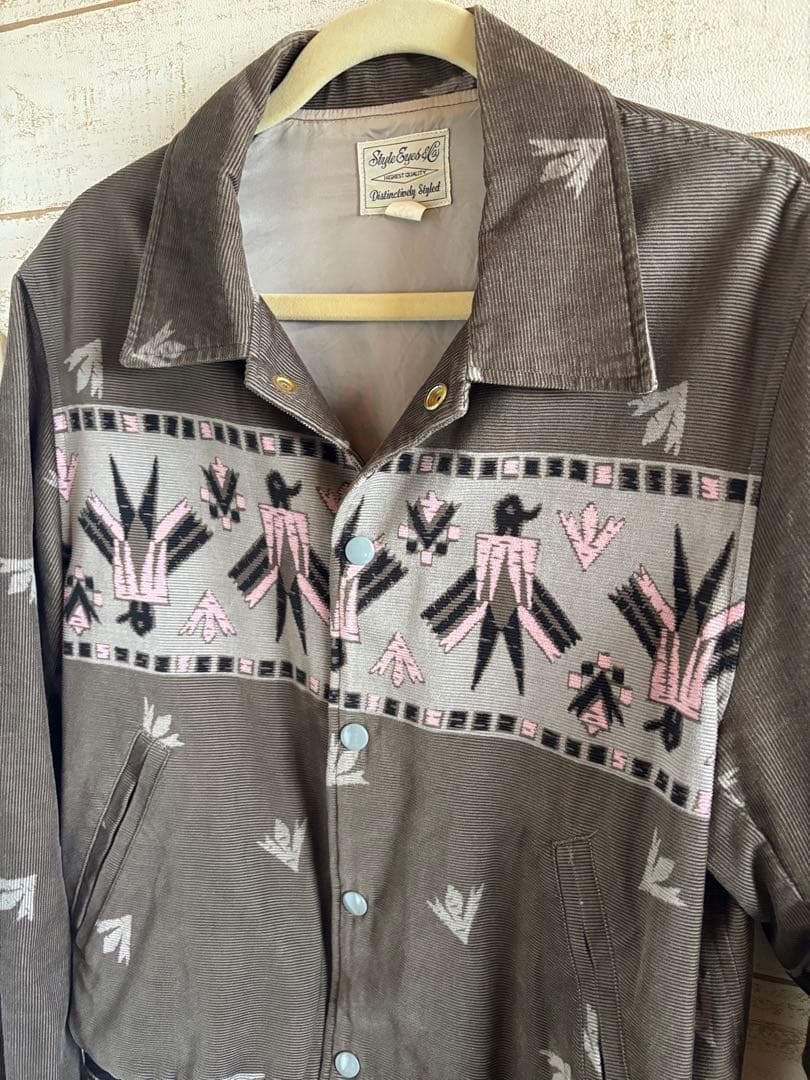 ギャバジャン サンダーバード コーデュロイジャケット 38 ロカビリー