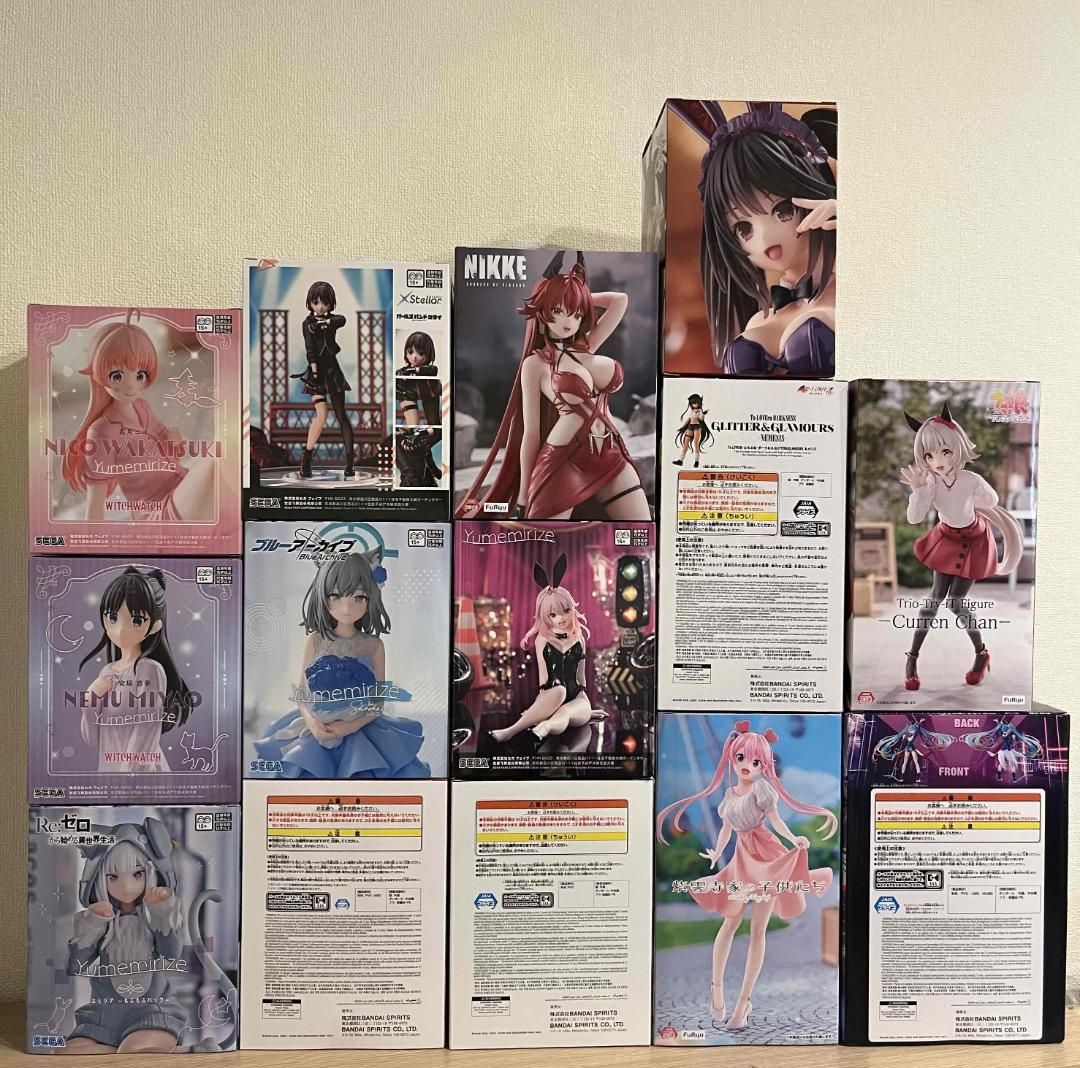 フィギュアまとめ売り　１４個セット　プライズ　未開封