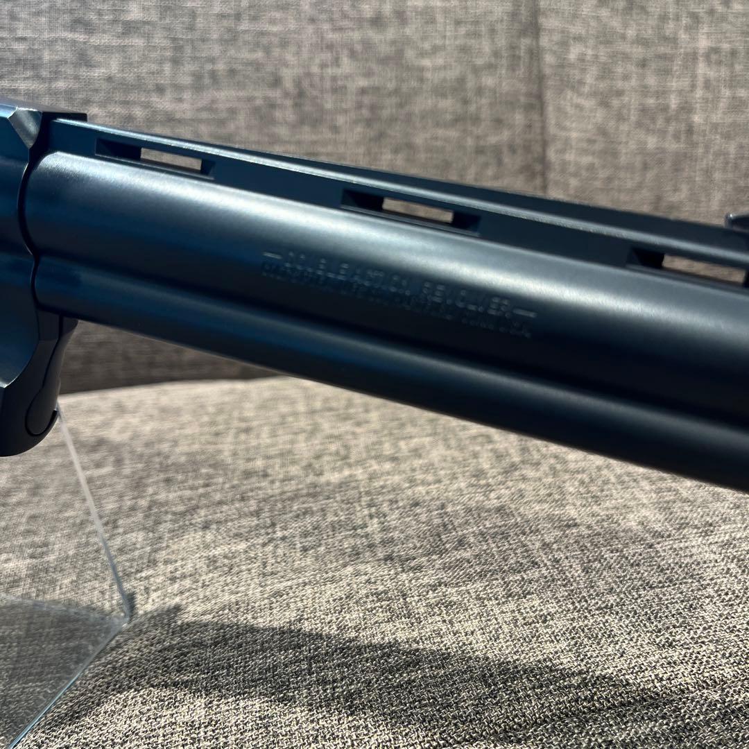 マルシン アナコンダ 6インチ マットブラックABS 木製グリップ