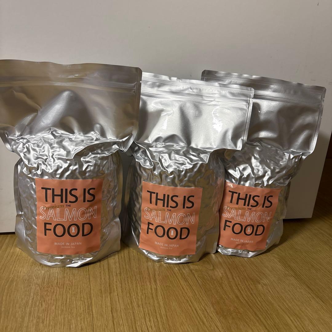 mmsu-ha ドッグフード/サーモン　1kg×3