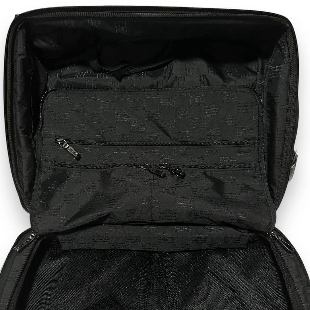 MONTBLANC モンブラン スーツケース キャリーケース 2輪 ブラック 黒