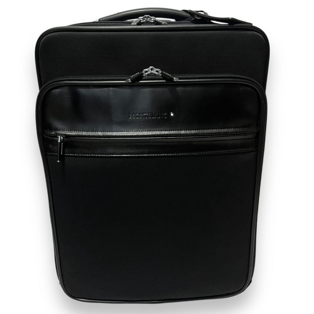 MONTBLANC モンブラン スーツケース キャリーケース 2輪 ブラック 黒