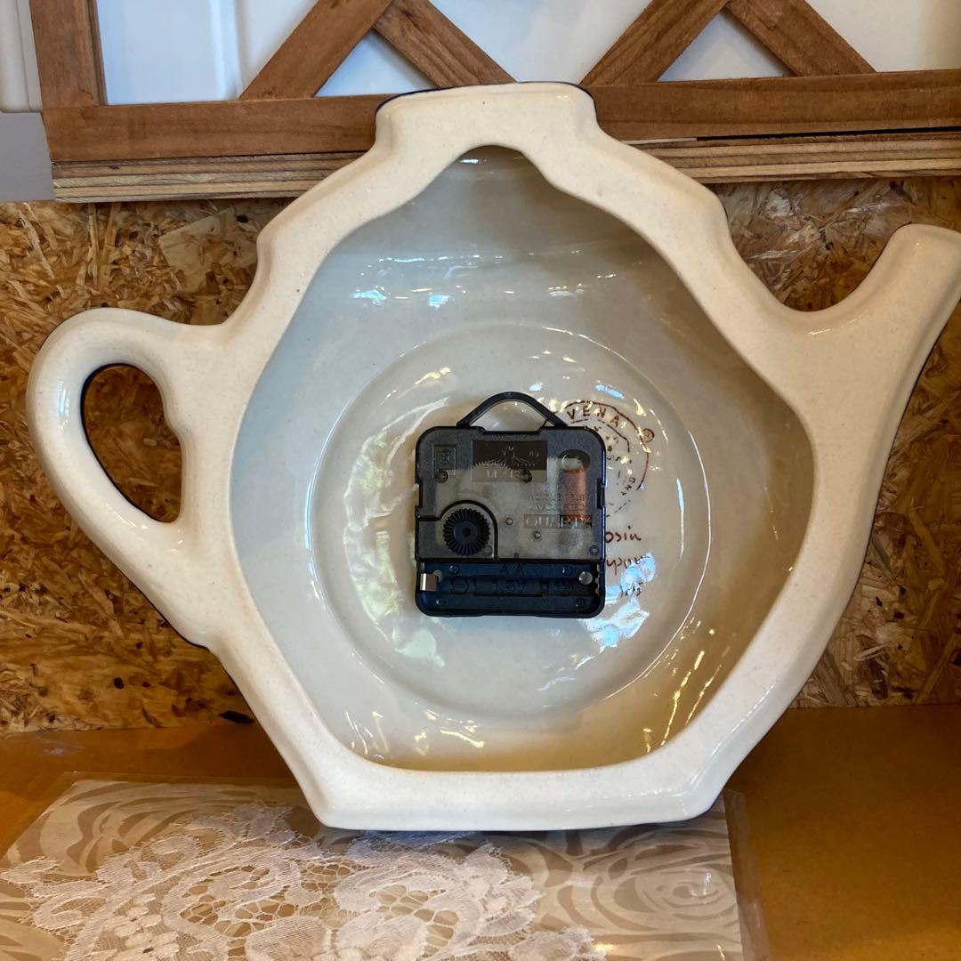 ポーリッシュポタリー＊時計　ポット型