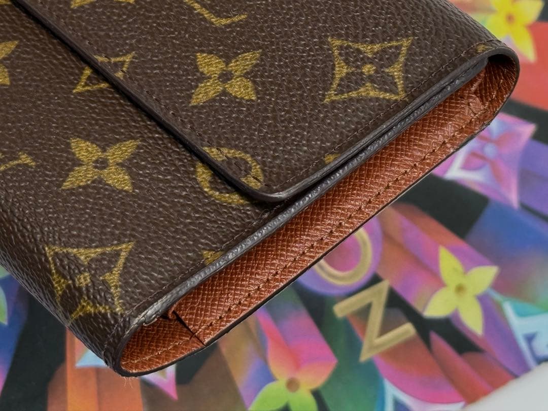 良品！LOUIS VUITTONルイヴィトン　インターナショナル長財布