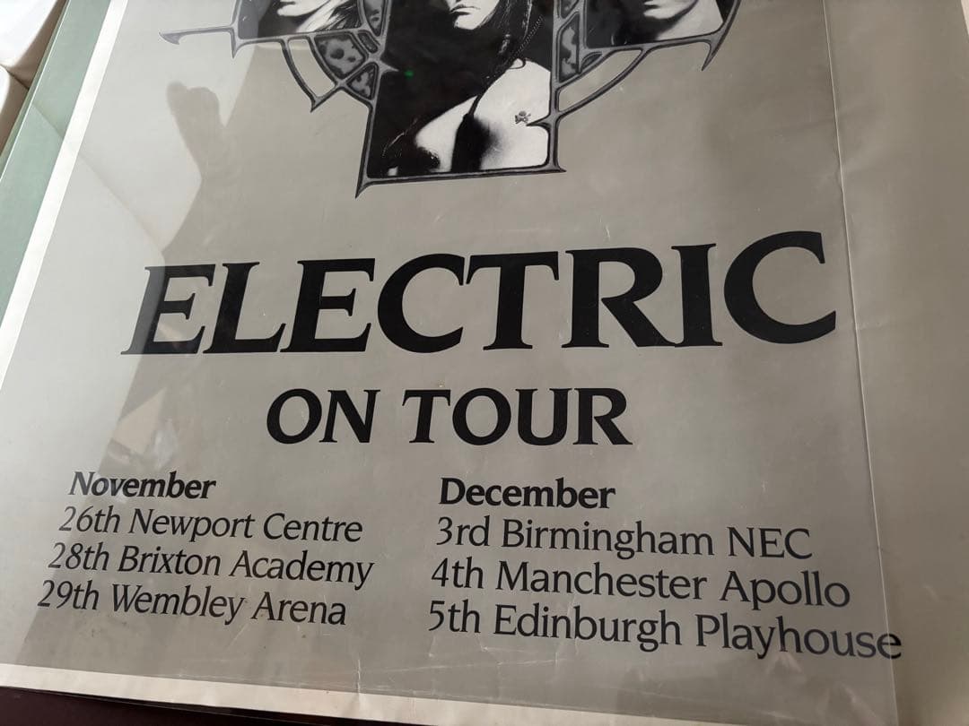 レア　THE CULT ELECTRIC ON TOUR ポスター　ザ　カルト