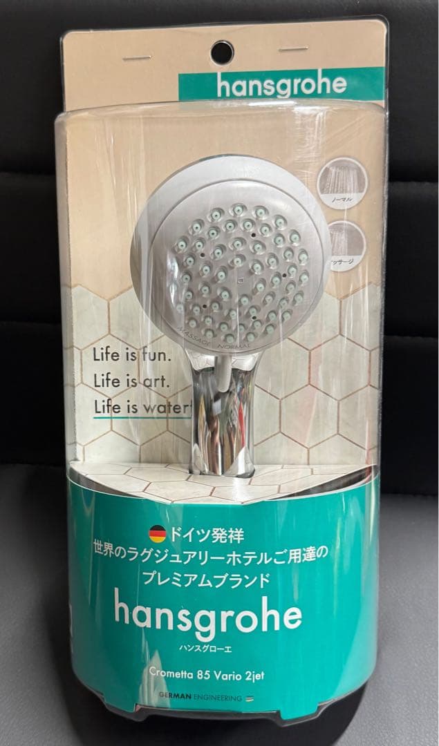 新品 クロメッタ85ヴァリオ シャワーヘッド ハンスグローエ 28562000