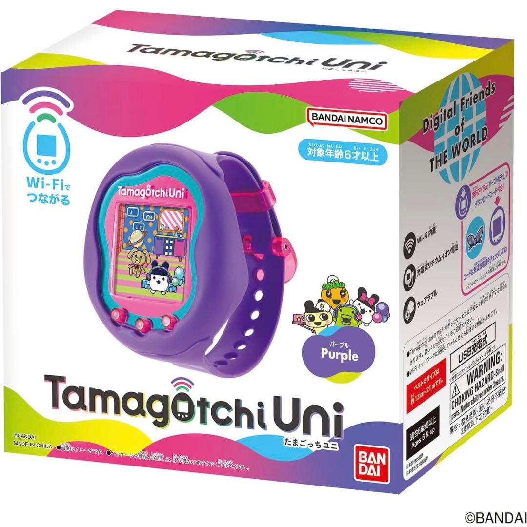 【12/7まで限定】初回購入特典付き　Tamagotchi Uni パープル