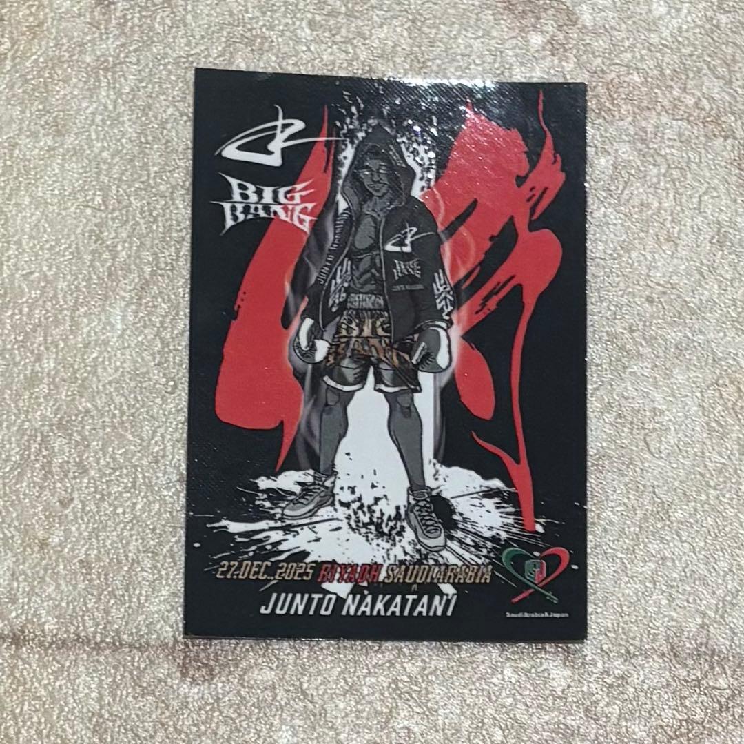 中谷潤人選手　リヤドシーズンTシャツ(Mサイズ)