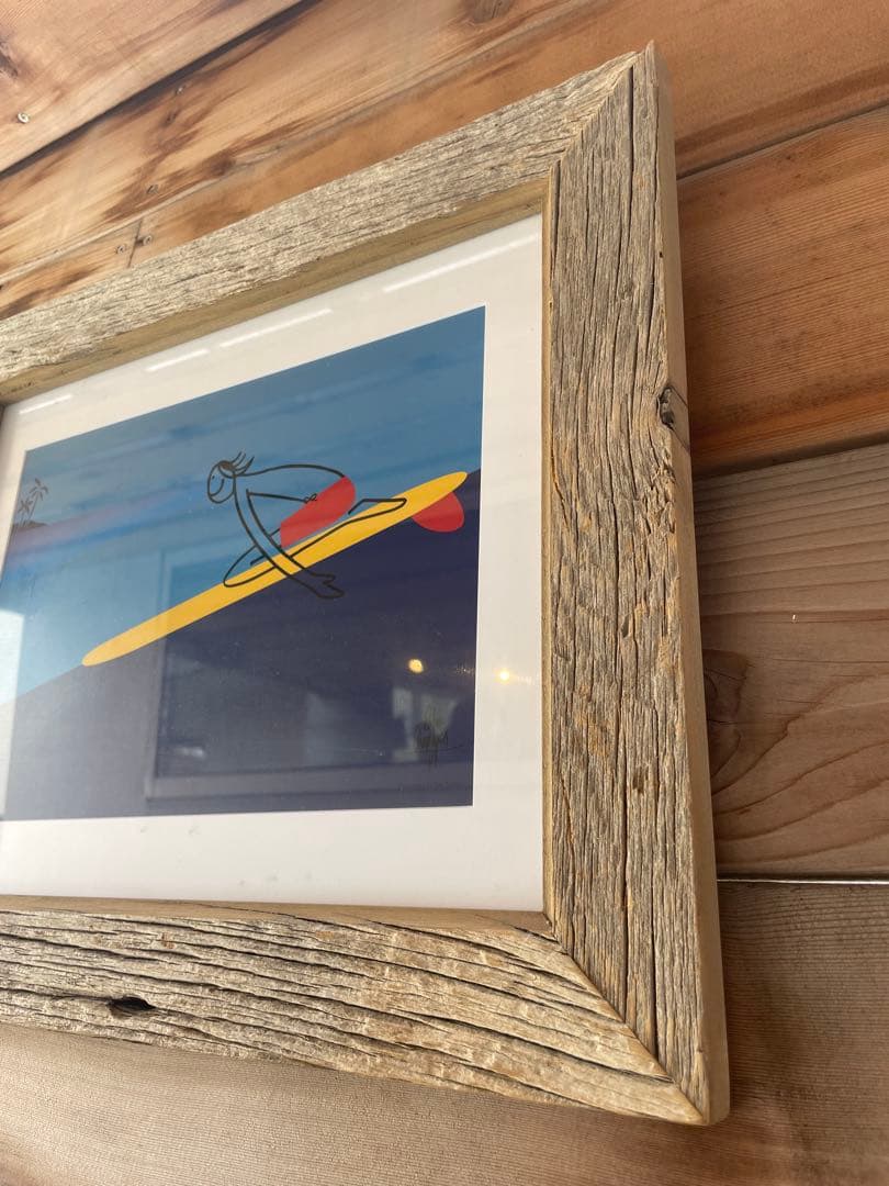 Koji Toyoda 豊田弘治　木製フレーム付き