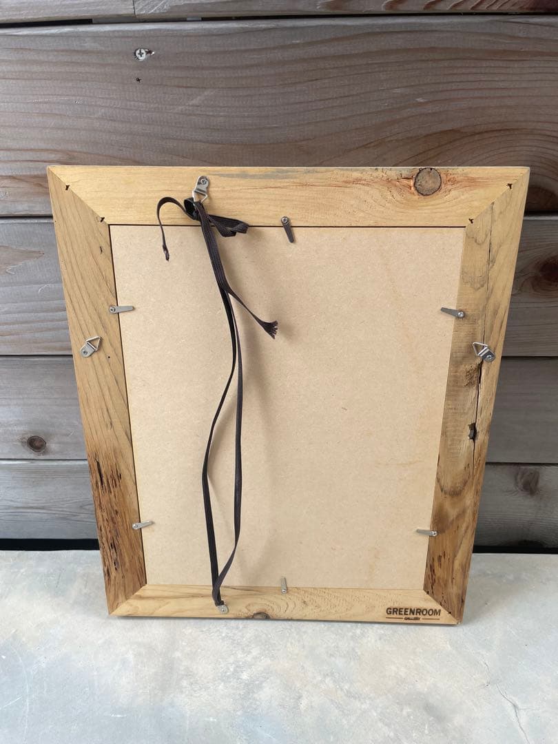 Koji Toyoda 豊田弘治　木製フレーム付き