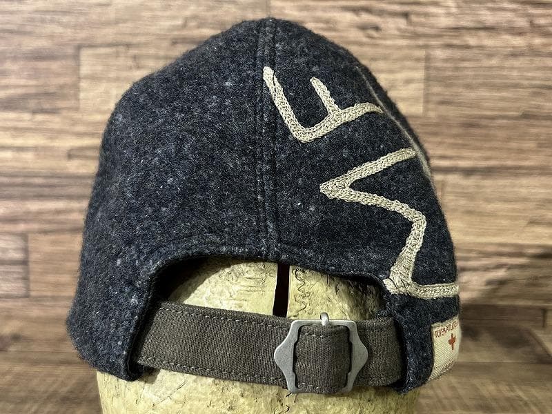 美品 キャピタル 米軍 A-3 アーミー ミリタリー キャップ ネイビーグレー
