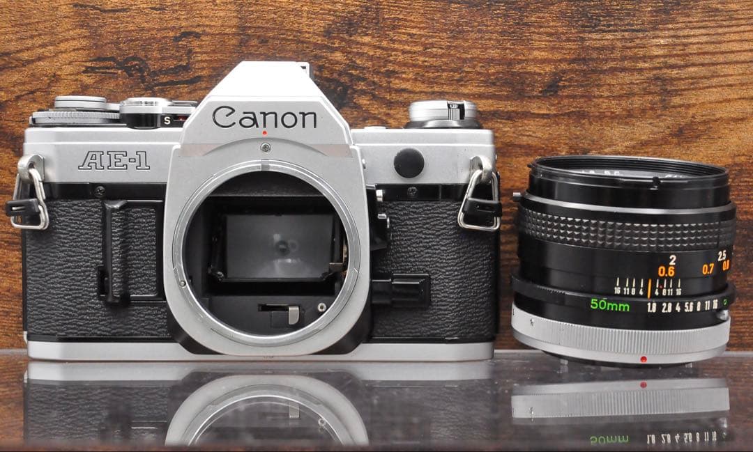 Canon AE-1 フィルムカメラ レンズ付き