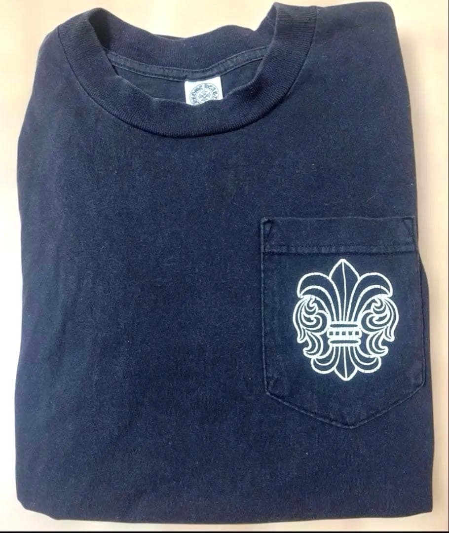 CHROME HEARTS ポケットTシャツ S ブラック 美品 正規品