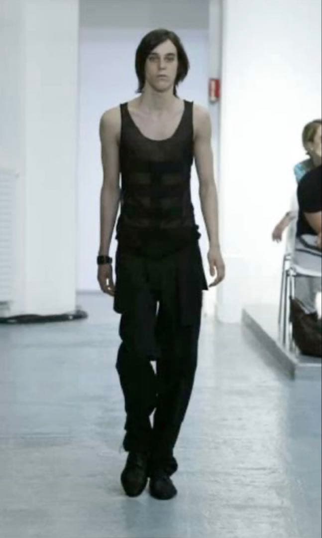 トップス 03ss helmut lang line tee stripe