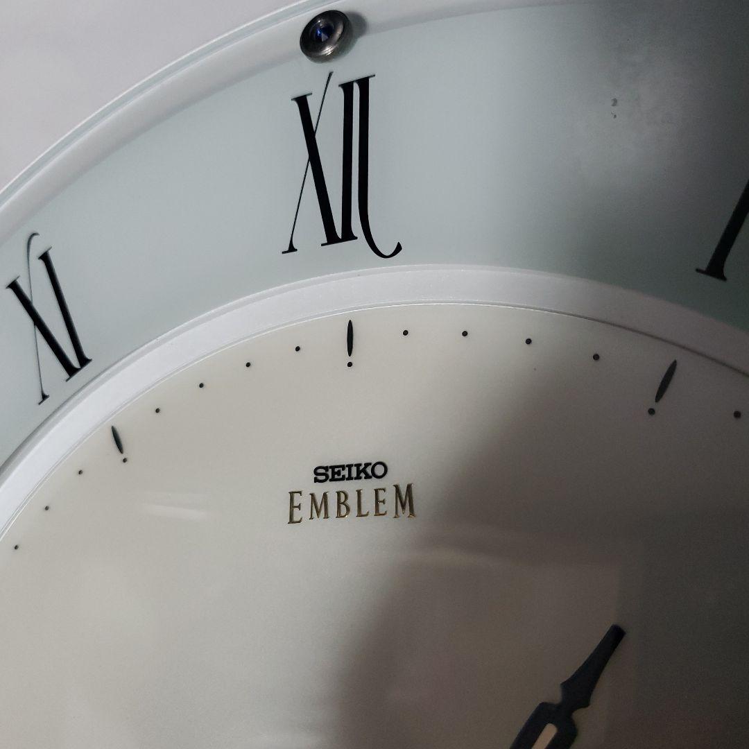 SEIKO EMBLEM 壁掛け時計　HS548W スワロフスキー