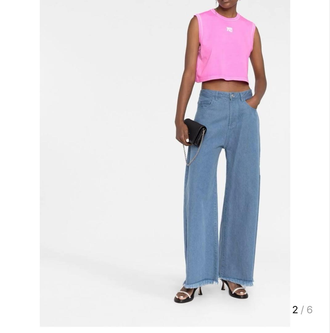 【Alexander wang】別注限定色：ロゴタンクトップ