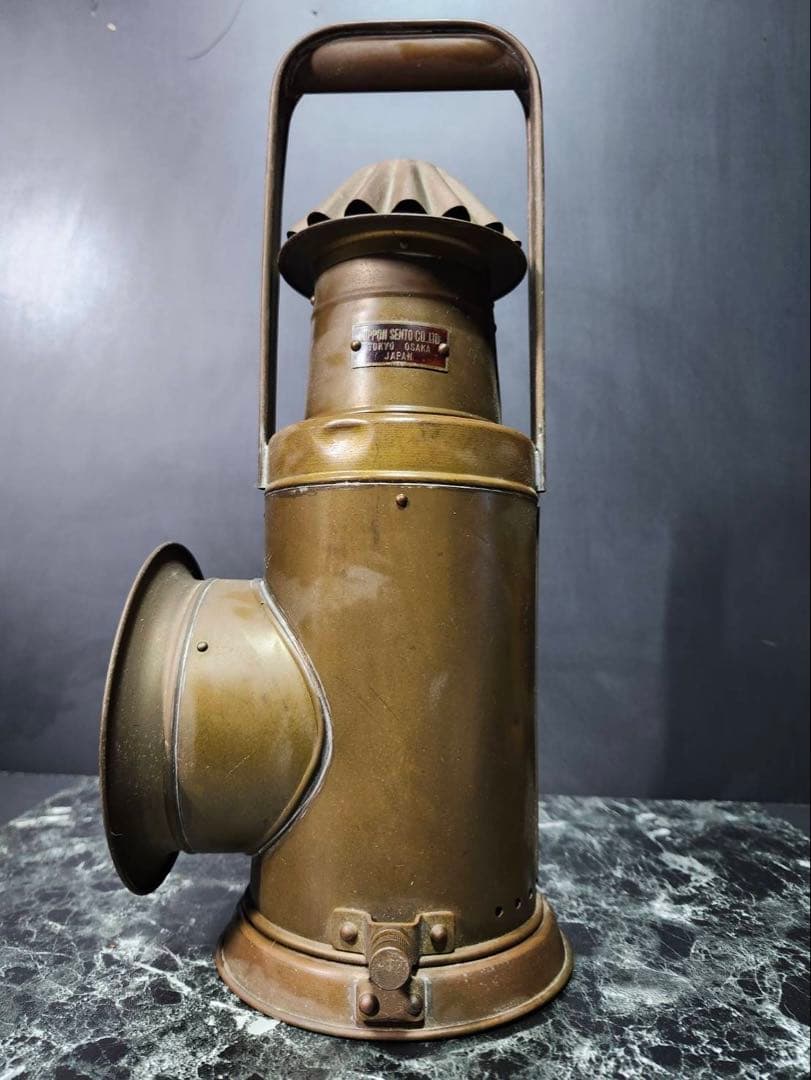 合図灯　国鉄　信号灯　オイルランプ　ランタン　アンティーク　昭和レトロ