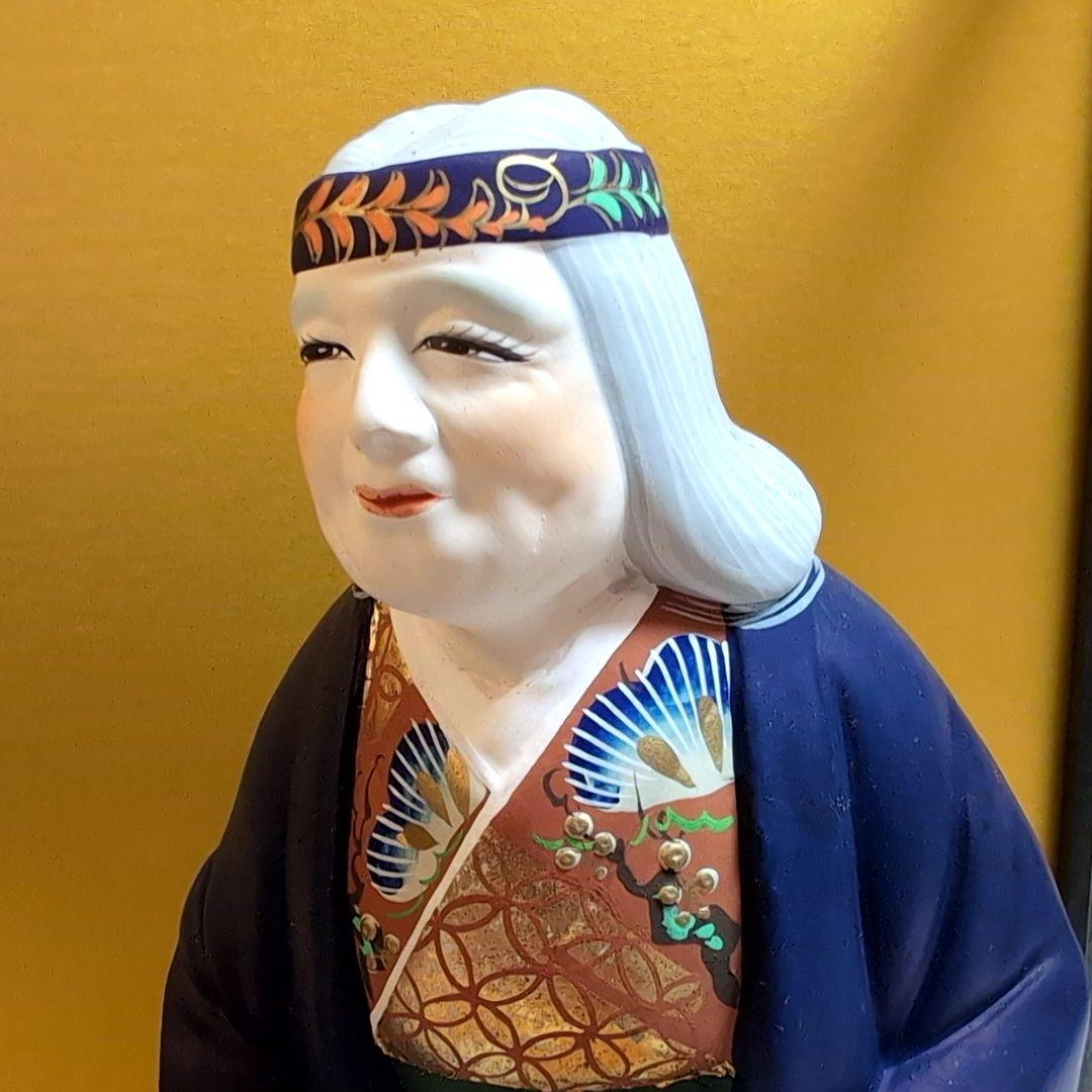 お祝い記念に✦おじいさん・おばあさん✦日本の陶器置物