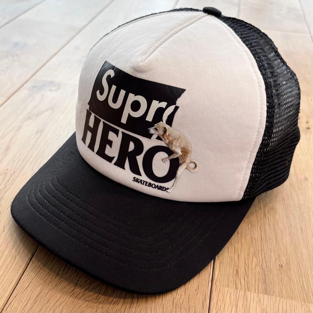 【希少】Supreme ANTIHERO Mesh Back 5-Panel 黒