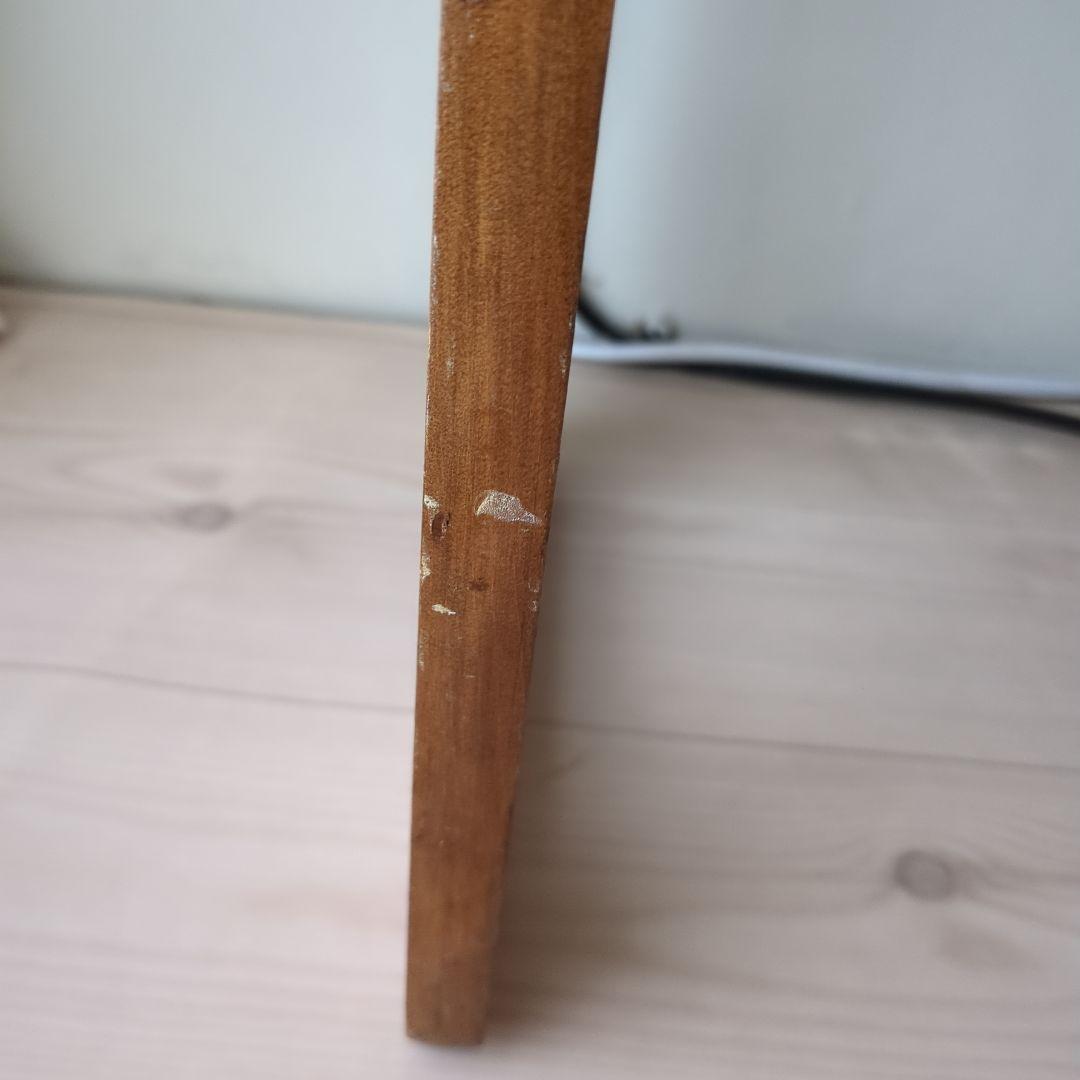 ヴィンテージ　収納付ミシン椅子 スツール 置物台 小物入れ 木製 昭和レトロ