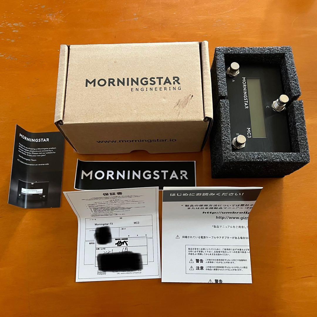 Morningstar / MC3 midiコントローラー