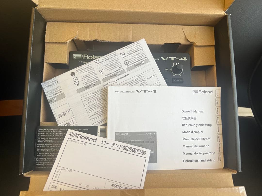 ローランドVT-4 ボイスエフェクター