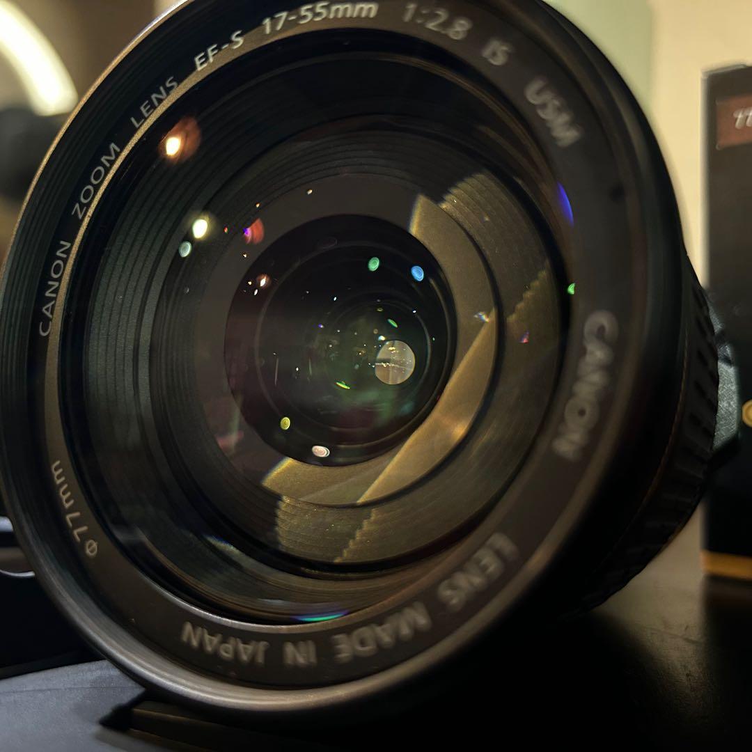 【極美品】 Canon EF-S 17-55mm f/2.8 中古 元箱付属