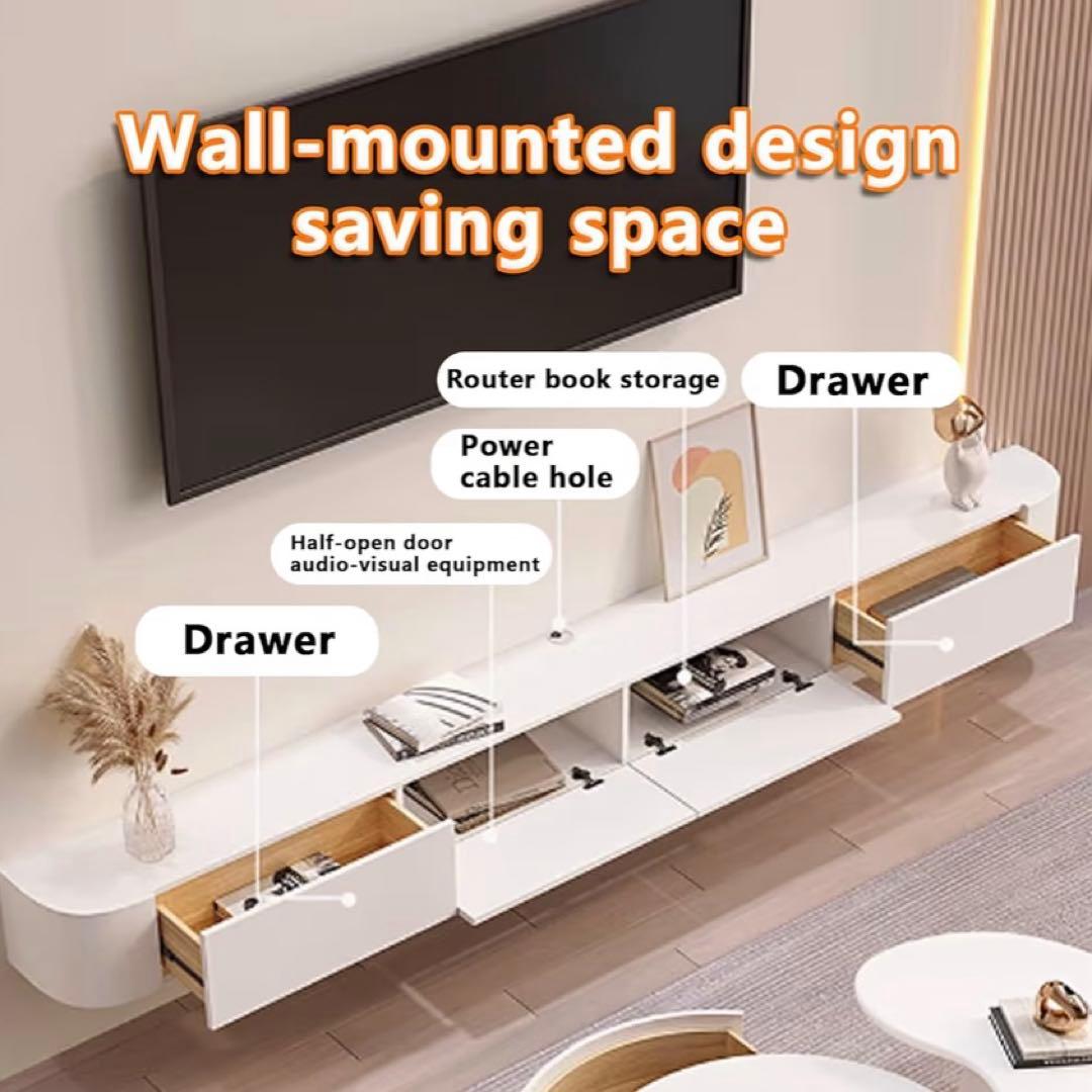 グレー テレビ台 200cm