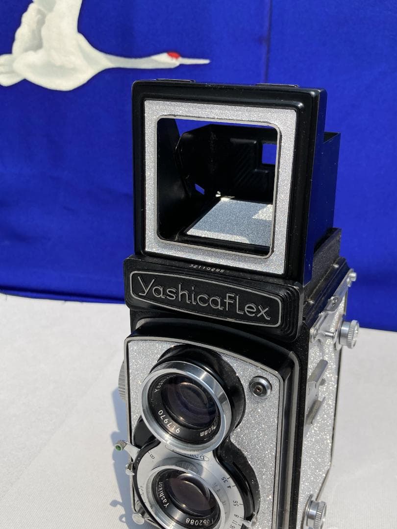 若葉が鮮やか　キラキラ感 YASHICA FLEX インテリアにもどうぞ