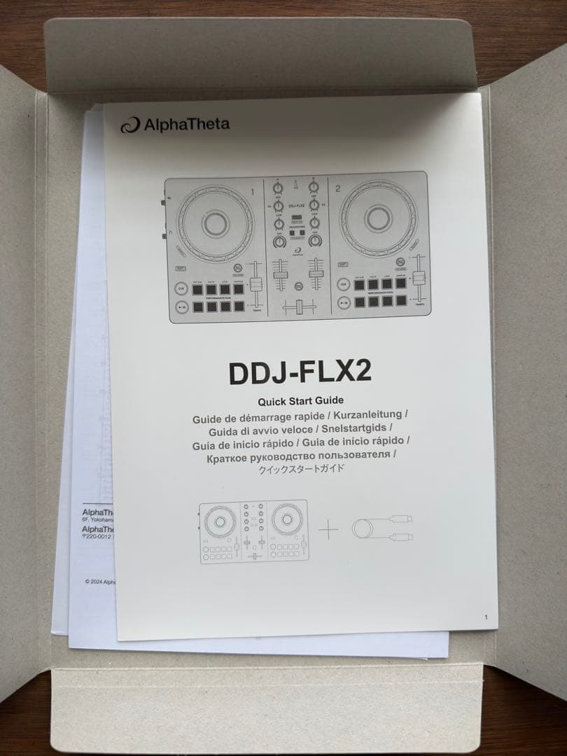 ほぼ新品未使用 AlphaTheta DDJ-FLX2 DJコントローラー