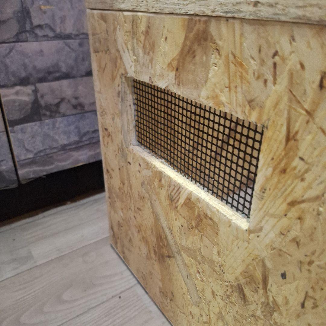 【まとめ特価】コスパ重視！OSB木製ケージ2個セット