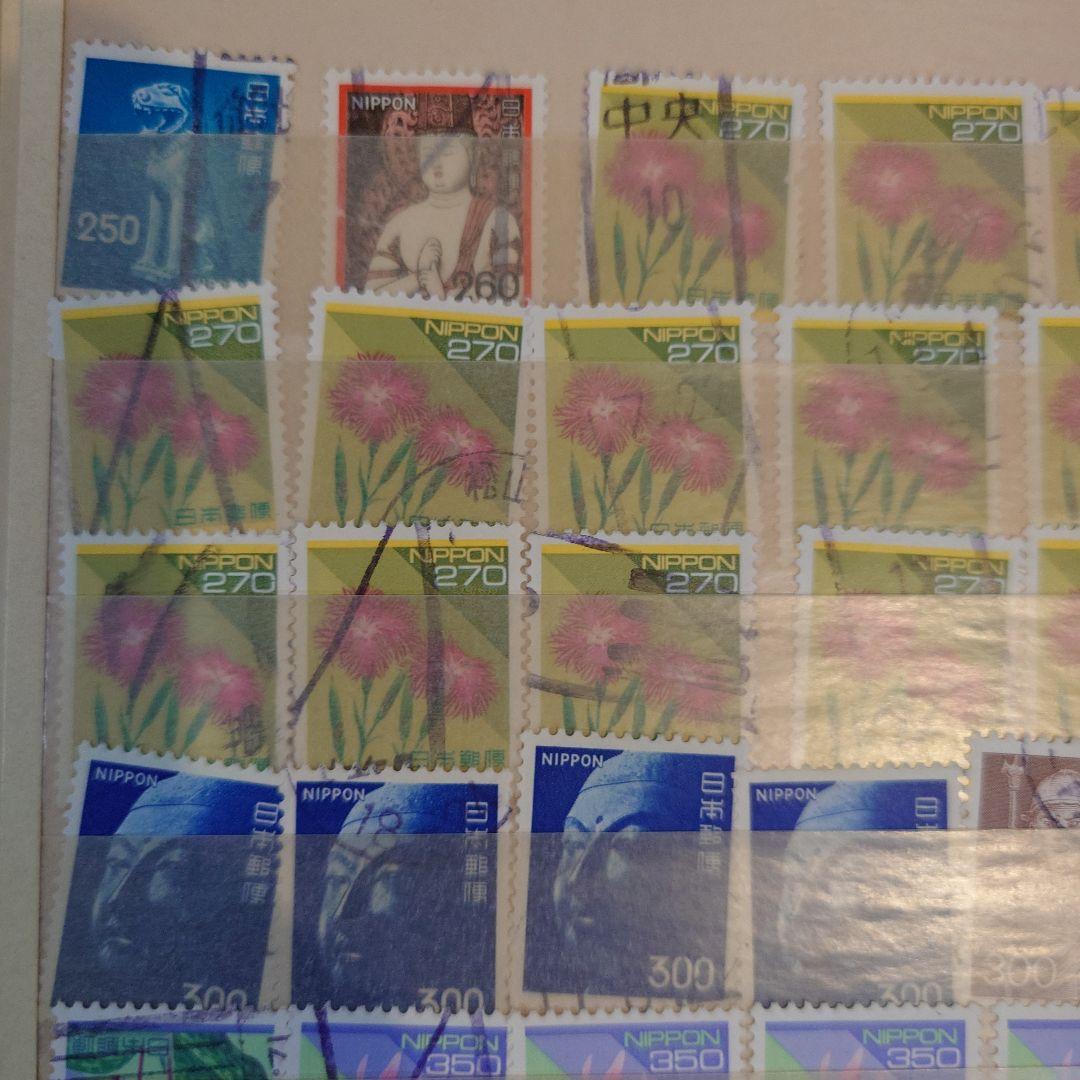日本 使用済切手 花デザイン多数 80枚まとめ売り　ページ8