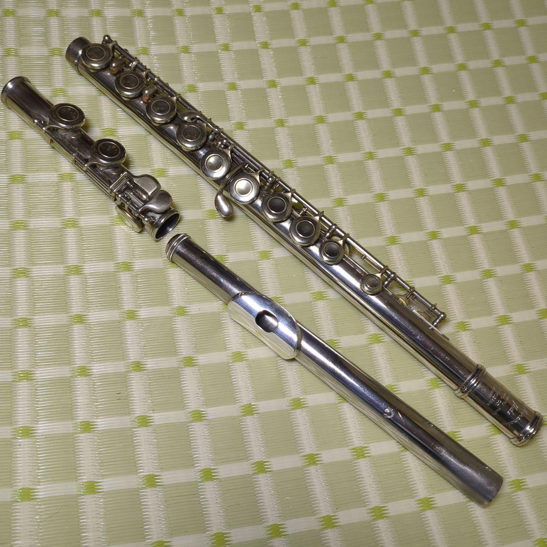 ムラマツフルート 本体 ケース付き リップ銀製