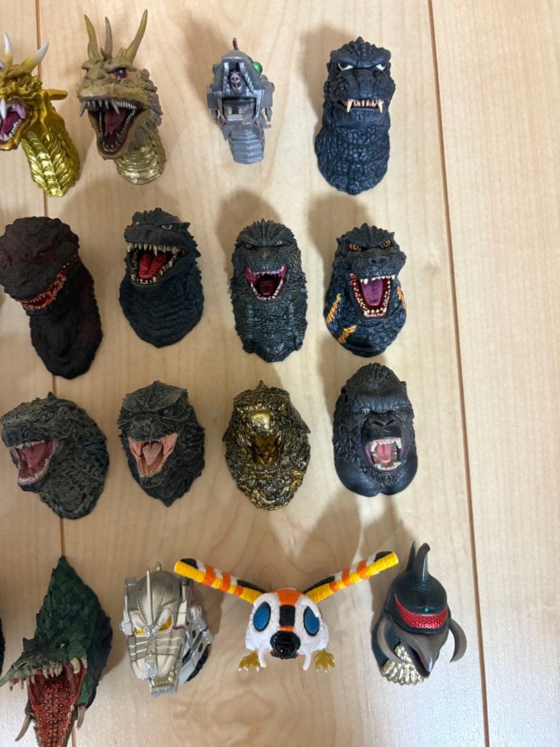 一番くじ　ゴジラ　モンスターヘッドマグネット　まとめ売りセット