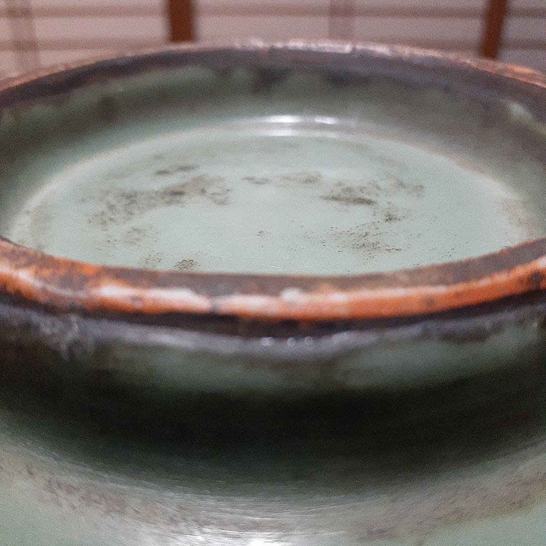 中国元時代龍泉窯浮彫雲龍図大花瓶