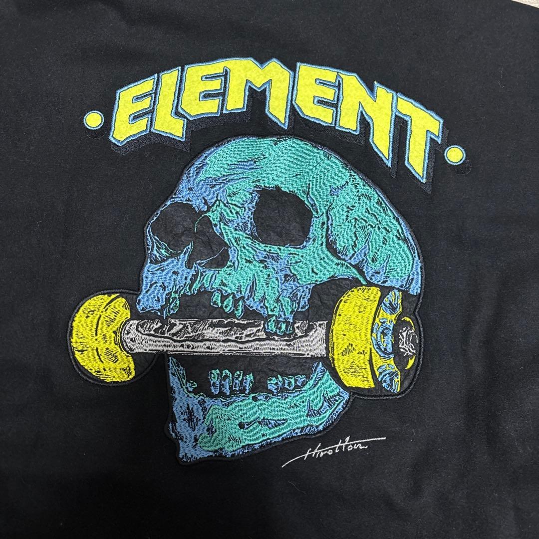 ELEMENT スカル スタジャン