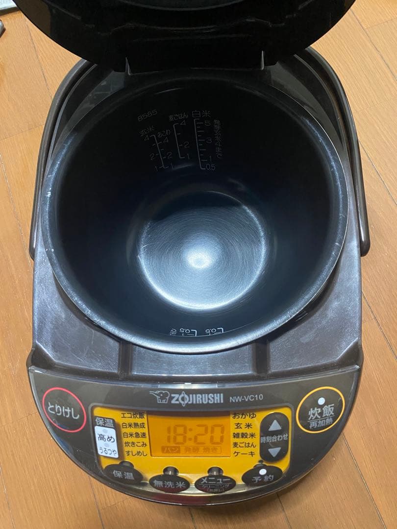 りん！極め炊き　ZOJIRUSHI IH炊飯ジャー　5.5合炊き