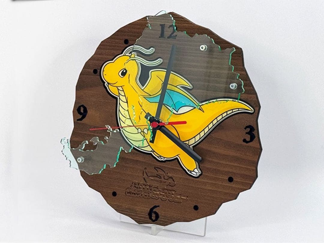 【福井限定】カイリュー壁掛け時計