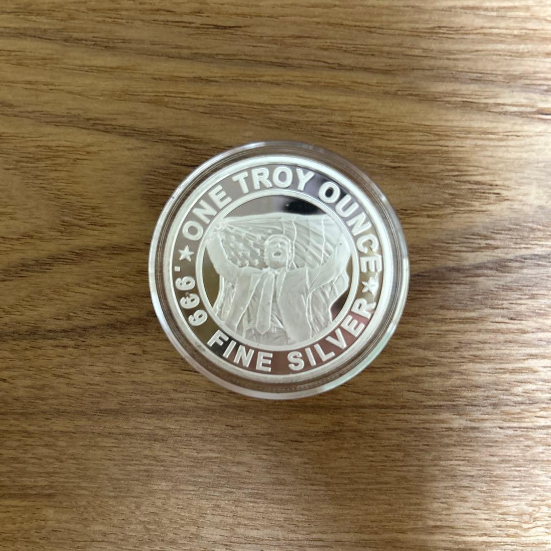 純銀メダル　トランプ大統領