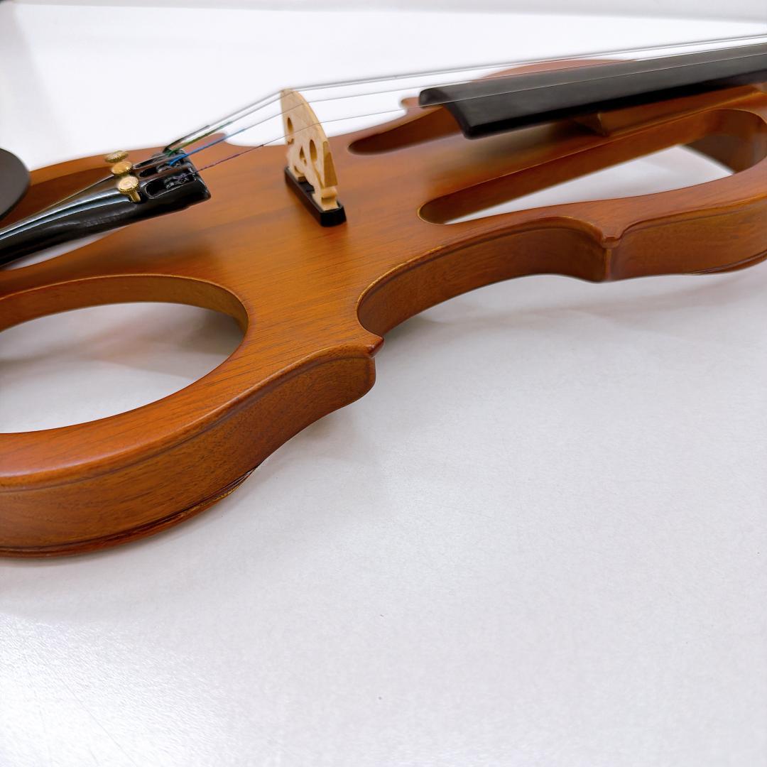 【良品】キクタニ エレクトリックバイオリン ESV-380 4/4 ブラウン