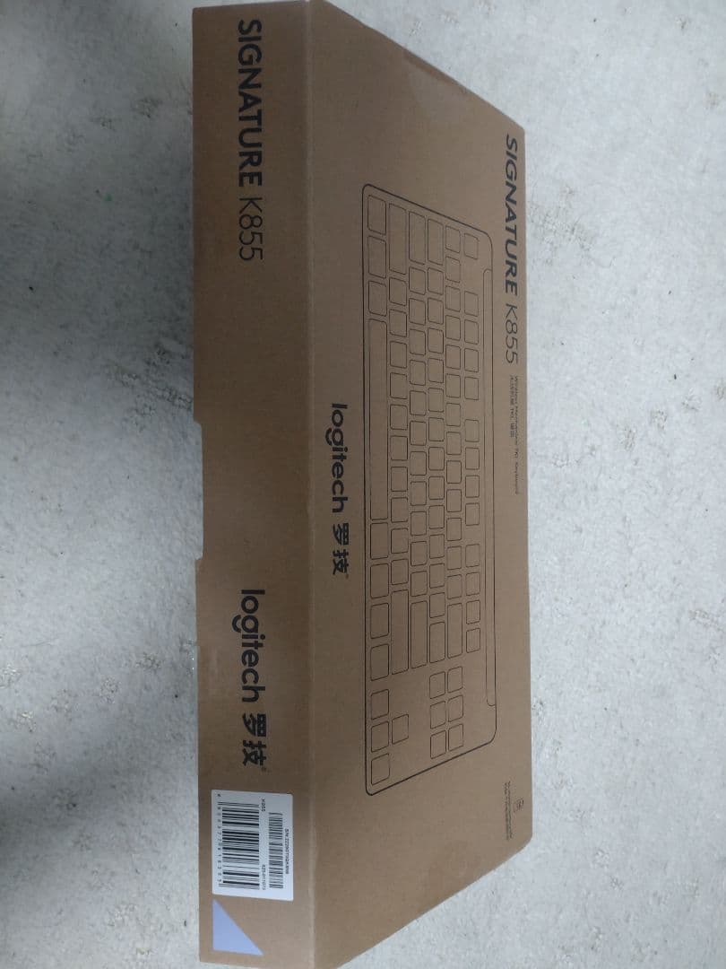 Logitech K855 ワイヤレスキーボード us配列 Gateron 白軸