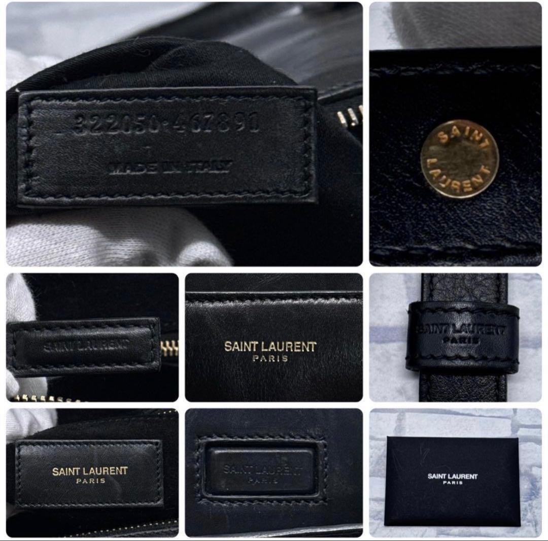 SAINT LAURENT ビジネスバッグ ブラック