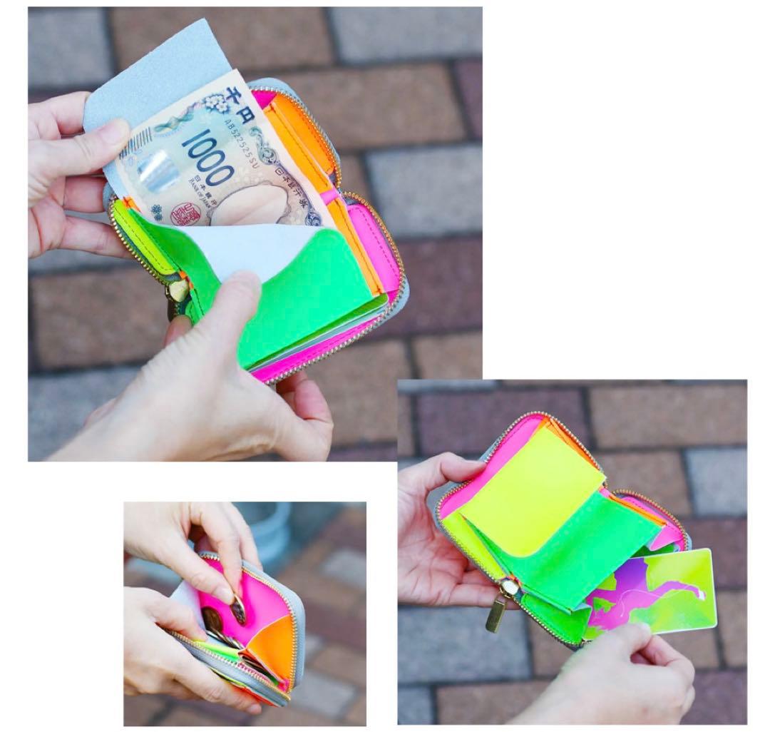 mu マルチネオンカラー ミニ財布