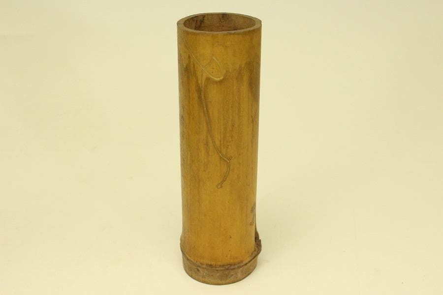 古民具 欅 四方 瓶掛 火鉢 五徳付(ZE447)