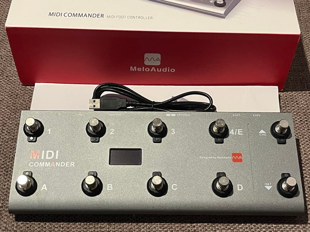 Melo Audio MIDI COMMANDER フットコントローラー