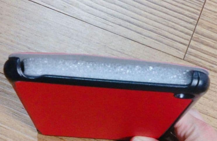 Fire 7 タブレットカバー　第12世代用　　 ケース Fire 7 レッド