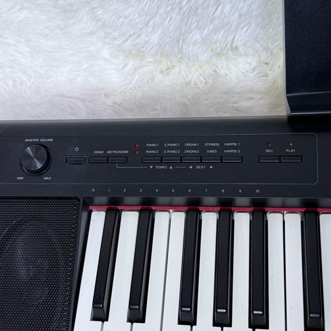 YAMAHA ヤマハ　NP-12 電子ピアノ スタンド・ヘッドフォン椅子付き